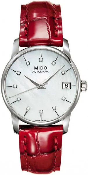 MIDO BARONCELLI LADY DIAMONDS M007.207.16.106.00 Automatyczny zegarek damski z diamentami