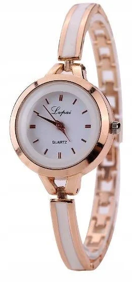 e-planeta Zegarek Damski Perlisty Złoty