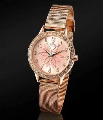 Ozdobny zegarek z 34 kryształami Kobieta Atlas for Men