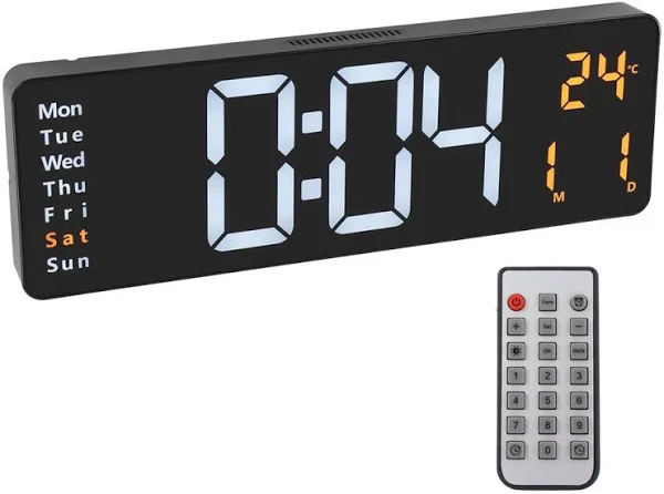 cyfrowy zegar ścienny zegar LED z dużym ekranem zegar cyfrowy z dużym wyświetlaczem