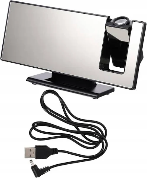 1 Zestaw Zegar elektroniczny budzik z projekcją lustrzaną sufit