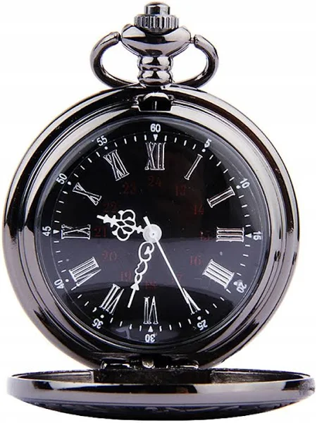 Zegarek Kieszonkowy Retro Z Podwójnym Wyświetlaczem Steampunk