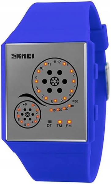 Skmei Zegarek damski elektroniczny timer 12/24h