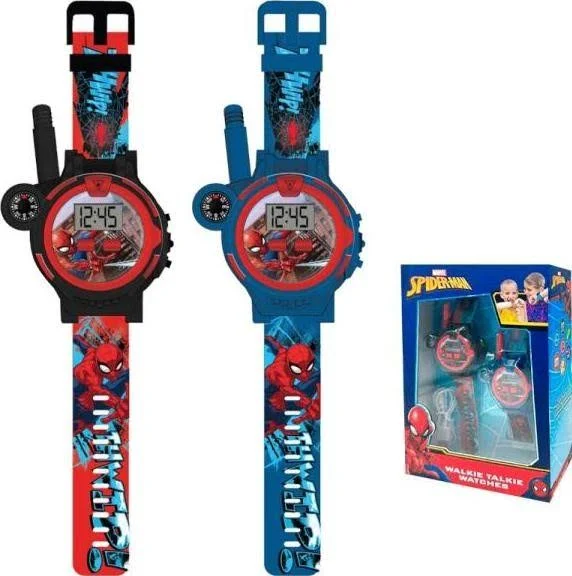 Zegarek Walkie Talkie 2szt. Spiderman 200m Kompas