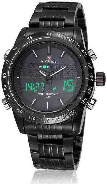 TMZEGARKI Zegarek Sportowy Męski Naviforce Bransoleta Data