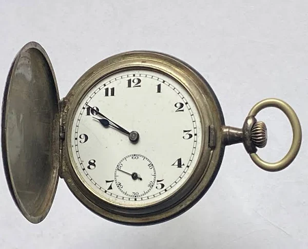 Zegarek kieszonkowy męski srebro 800