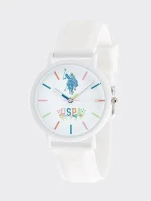 U.S. Polo Assn. Zegarek kwarcowy w kolorze białym rozmiar: onesize