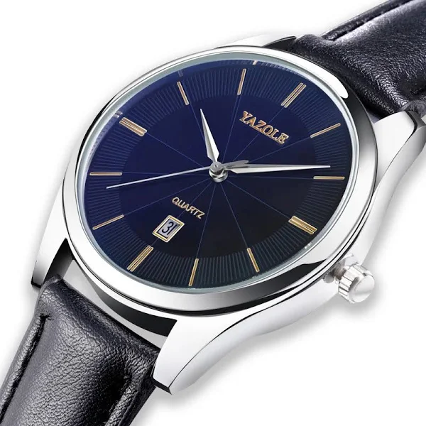 Zegarek kwarcowy YAZOLE mężczyźni Top marka luksusowe 2023 zegarki zegar Wrist Watch wodoodporny