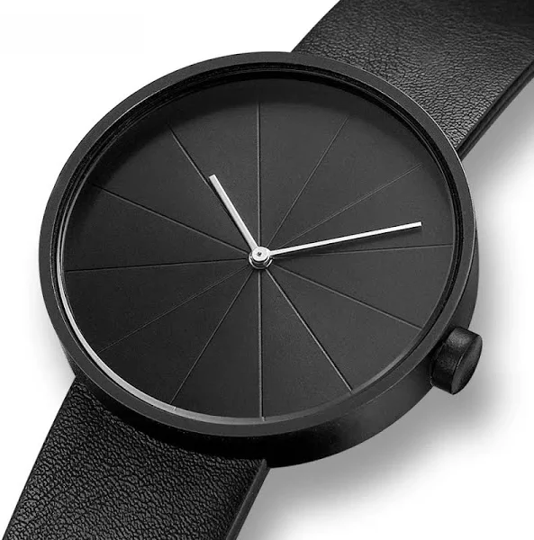 YAZOLE minimalistyczna moda męska ultra cienkie zegarki prosty męski biznesowy pasek skórzany