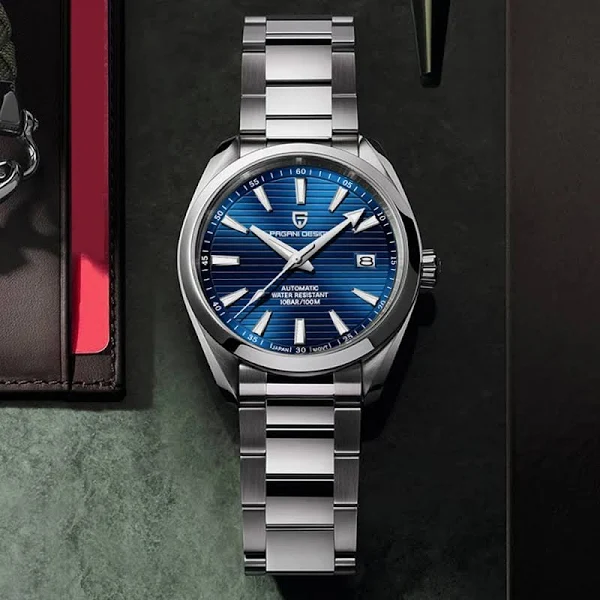 PAGANI DESIGN A150 40MM męskie zegarki mechaniczne luksusowe szafirowe szkło automatyczny zegarek