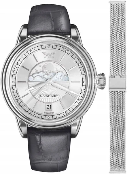 Zegarek Aviator Czarny V.1.33.0.250.4