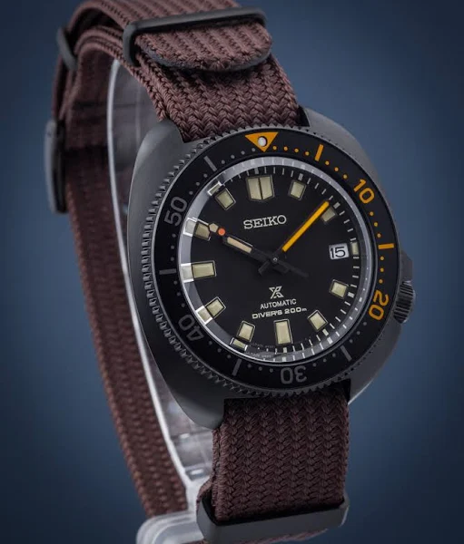 Zegarek męski Seiko The Black Series Limited Edition 1970 Re Creation Prospex SPB257J1