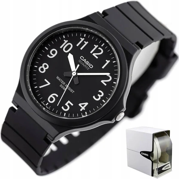 Zegarek dziecięcy Casio dla chłopca +box +grawer cyfry czytelny