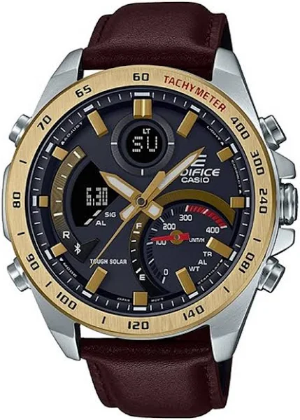 Casio Edifice Ecb-900Gl-1Aer Premium Bluetooth Sync Tough Solar