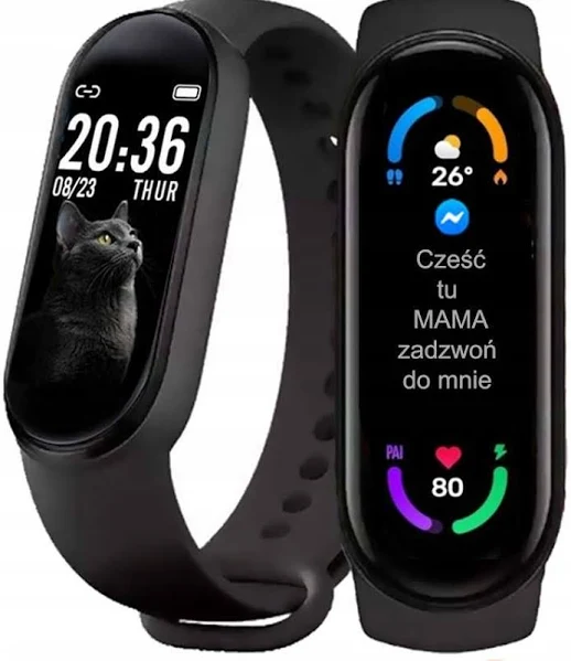M6 Opaska Sport Smartwatch Smartband Zegarek