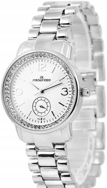 Damski Zegarek Jordan Kerr 16262 zdobiony cyrkoniami