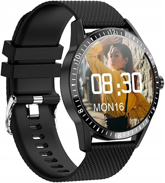 Amagogo Music Sports Smartwatch IP67 Czarny