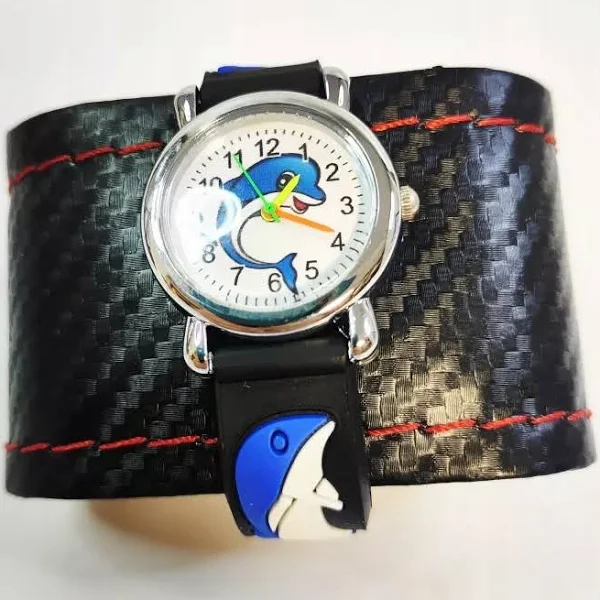Silikonowy Zegarek Dziecięcy Delfin