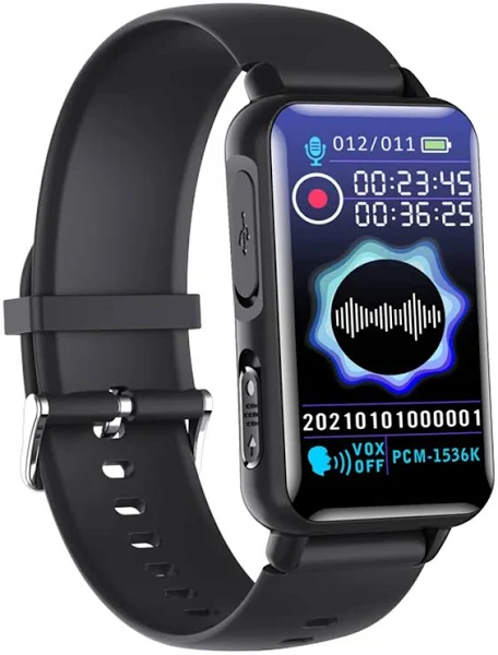 S8 dyktafon cyfrowy 4/8/16/32G zegarek na rękę Smart HD nagrywanie z redukcją szumów obsługa
