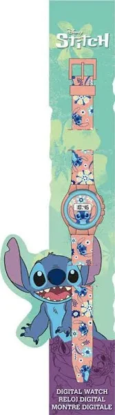 Kids Licensing Zegarek cyfrowy Stitch Eco
