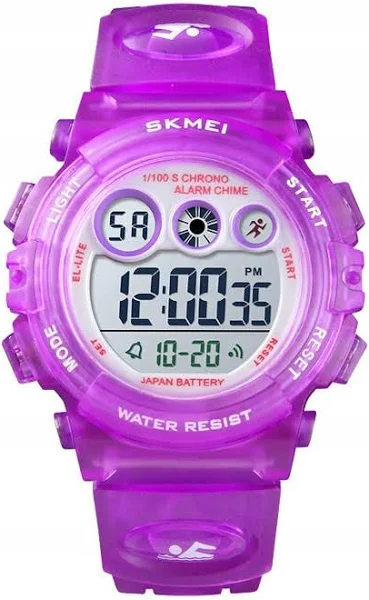 Zegarek dziecięcy Skmei pasek elektroniczny 12/24