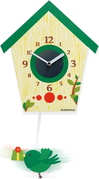 Zegar dla dzieci z wahadłem BIRD