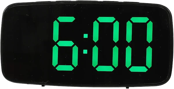 Cyfrowy Zegar Budzik Z Dużym Wyświetlaczem Do Biurka I Sypialni