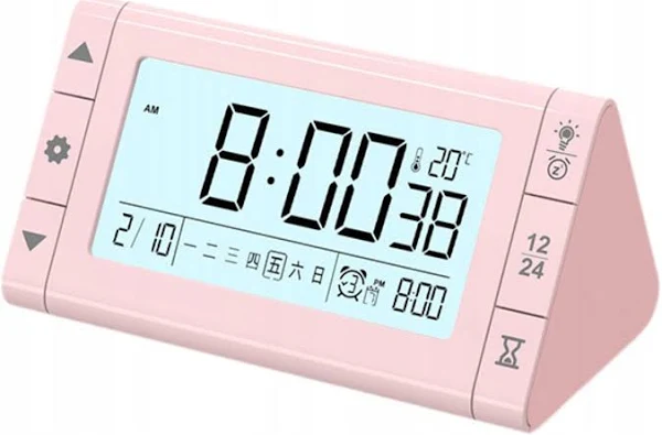 cyfrowy zegar na biurko Nowoczesny cyfrowy zegar do użytku domowego do