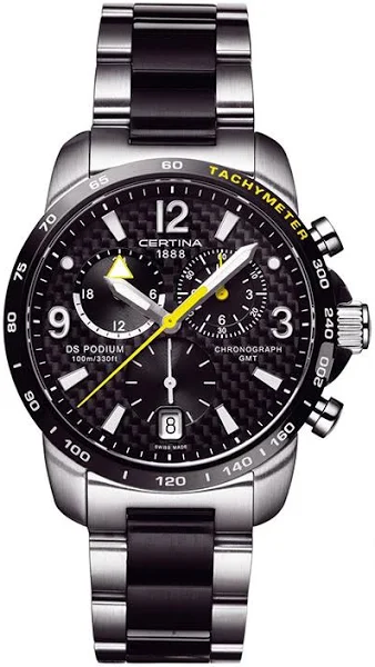 Zegarek męski Certina C0016392220701 DS Podium na bransolecie