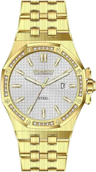 Zegarek męski Guardo Luxury S03009-3
