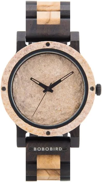 Zegarek Bobo Bird T89-3 Drewniany Kamienny Męski