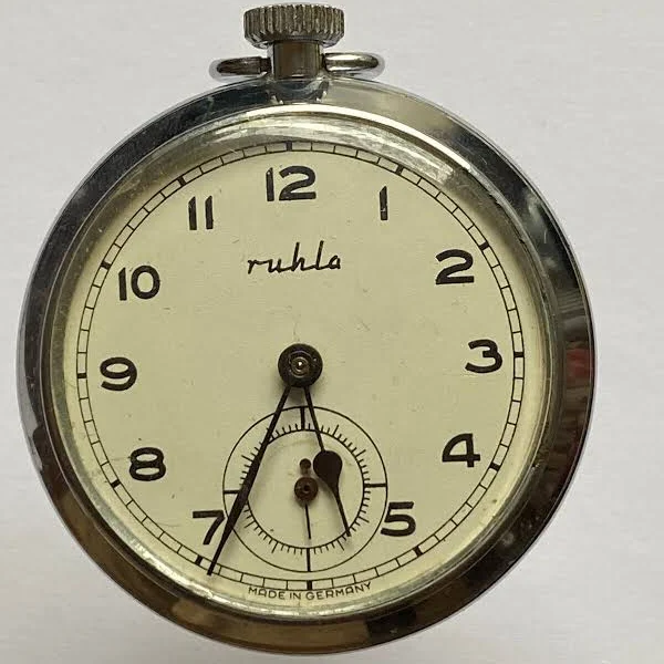 Ruhla Zegarek Kieszonkowy Made In Germany