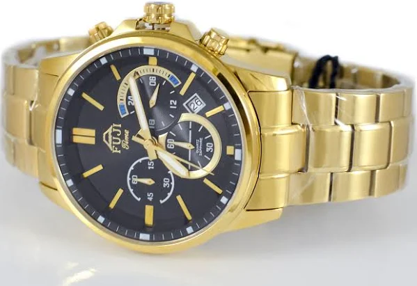 Zegarek Fuji Time Z Czarną Tarczą M7104Q