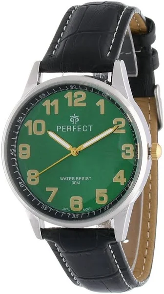 Perfect Zegarek męski klasyczny kwarcowy elegancki pasek