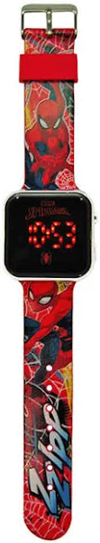 man Spiderman Zegarek cyfrowy LED
