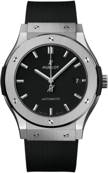 Hublot Classic Fusion Automatic Black Dial Titanium 511Nx1171rx - Zegarki na Ceneo.pl