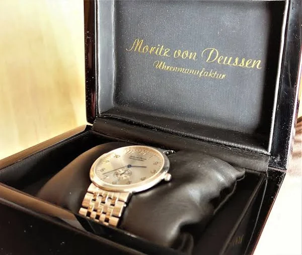 Esclusivo Piatto Quarzo Uomo Polso, Moritz Di Deussen, Limitata 113/200