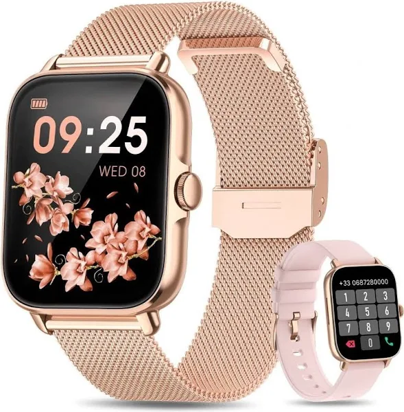 Smartwatch Zegarek Wodoodporny Pl menu 2 Paski