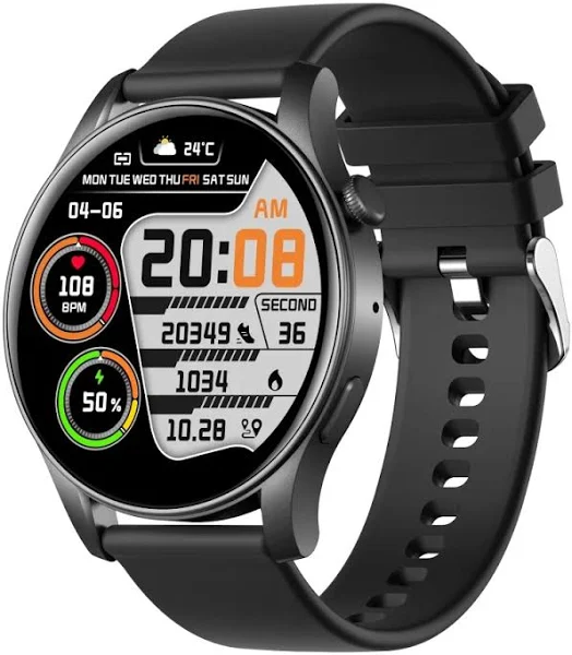 SKMEI 2024 Smartwatch 1.43'' Wyświetlacz AMOLED 107. Tryby sportowe Połączenia głosowe Inteligentny