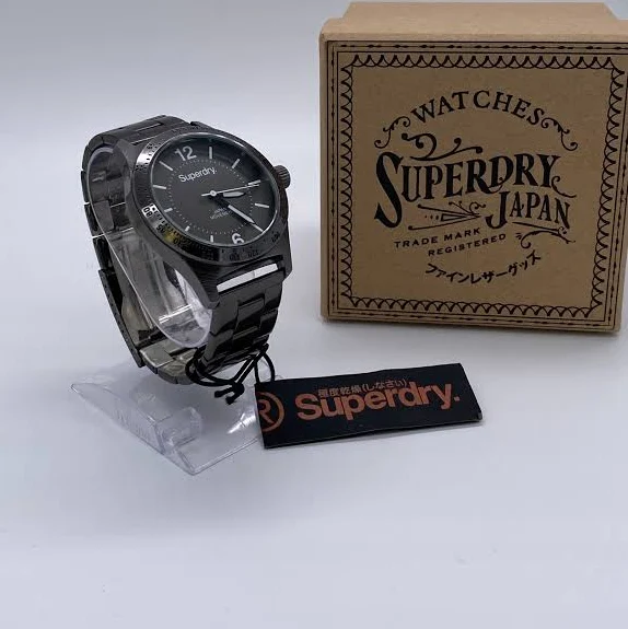 Zegarek męski na bransolecie Superdry SYG107EMA Battallion