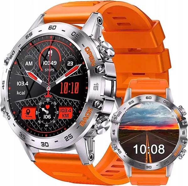 Zegarek Smartwatch Wodoodporny Wstrząsoodportny Sportowy IP67 400 mAh