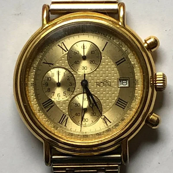 Royal Tachymeter Zegarek na rękę męski