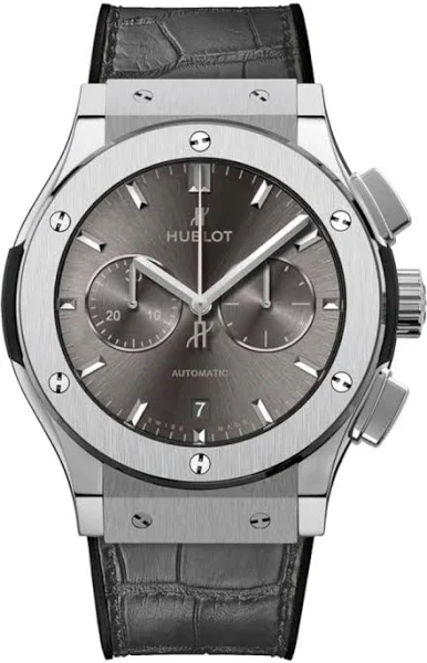 Hublot Classic Fusion Racing Grey Chronograph Titanium Automatic Dial 541Nx7070lr - Zegarki na Ceneo.pl