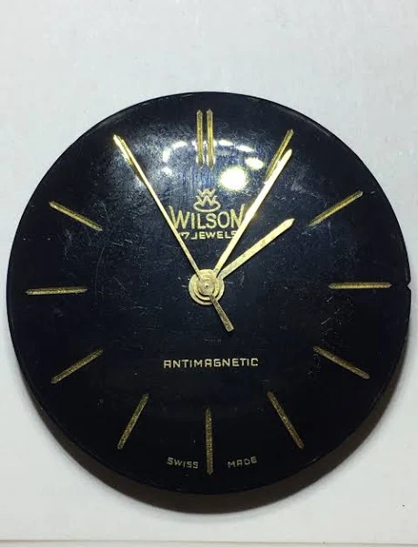 Wilson 17 Jewels Zegarek Vintage Eb Cal.8381-67 Wymaga Serwisu Części