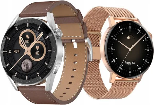 Zegarek Smartwatch Męski/damski Ciśnieniomierz Puls O2 Rozmowy Pol Menu