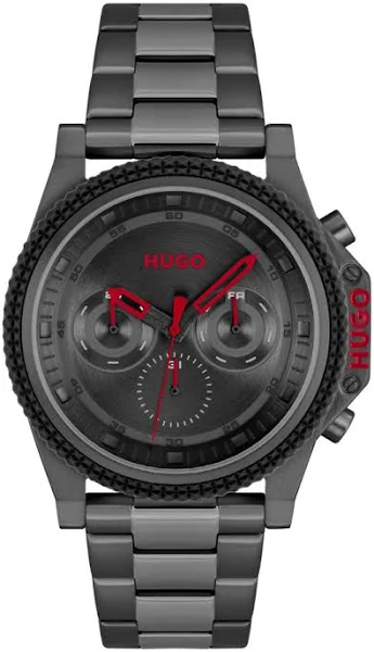 Men Hugo Zegarek z bransoletą z ogniw 1530348