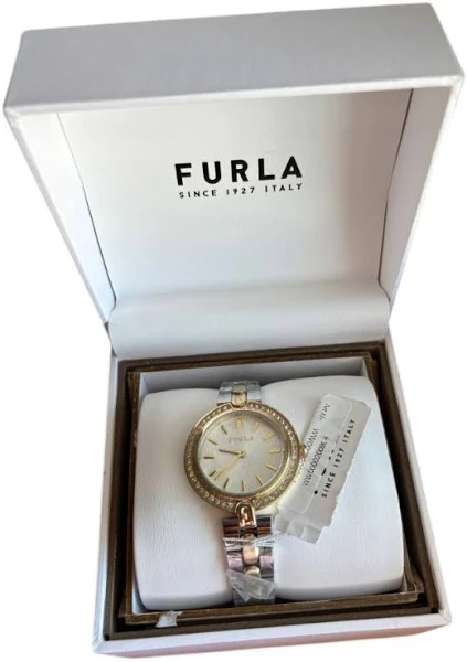 Furla Zegarek Logo Links WW00002-K21000-AR000-9-010-20-CN-W