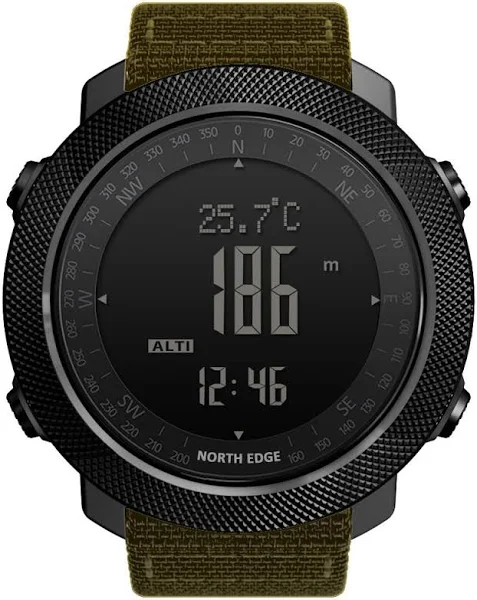 NORTH EDGE męski zegarek cyfrowy