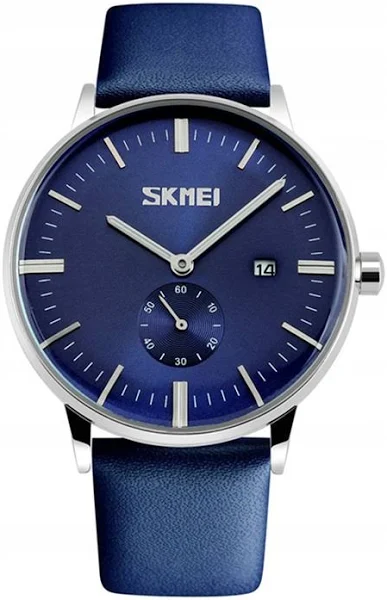 Skmei niebieski Zegarek męski elektroniczny 4 Kol