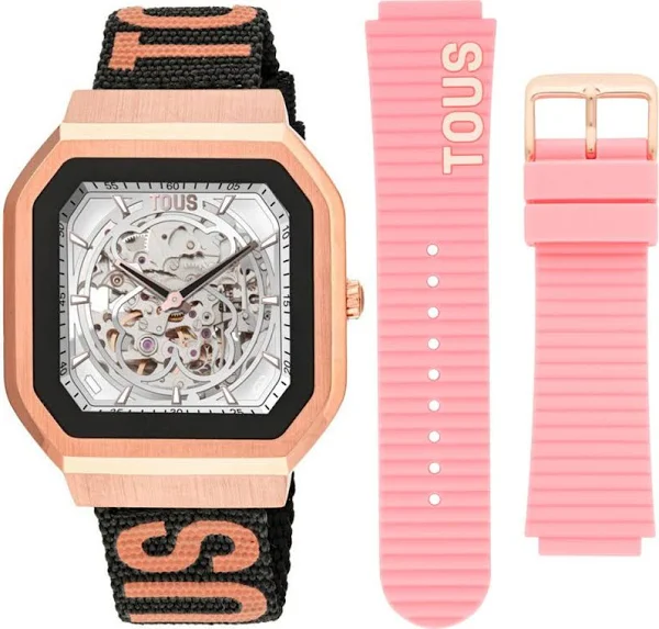 Smartwatch damski TOUS 200351076 czarny fashion dodatkowy pasek